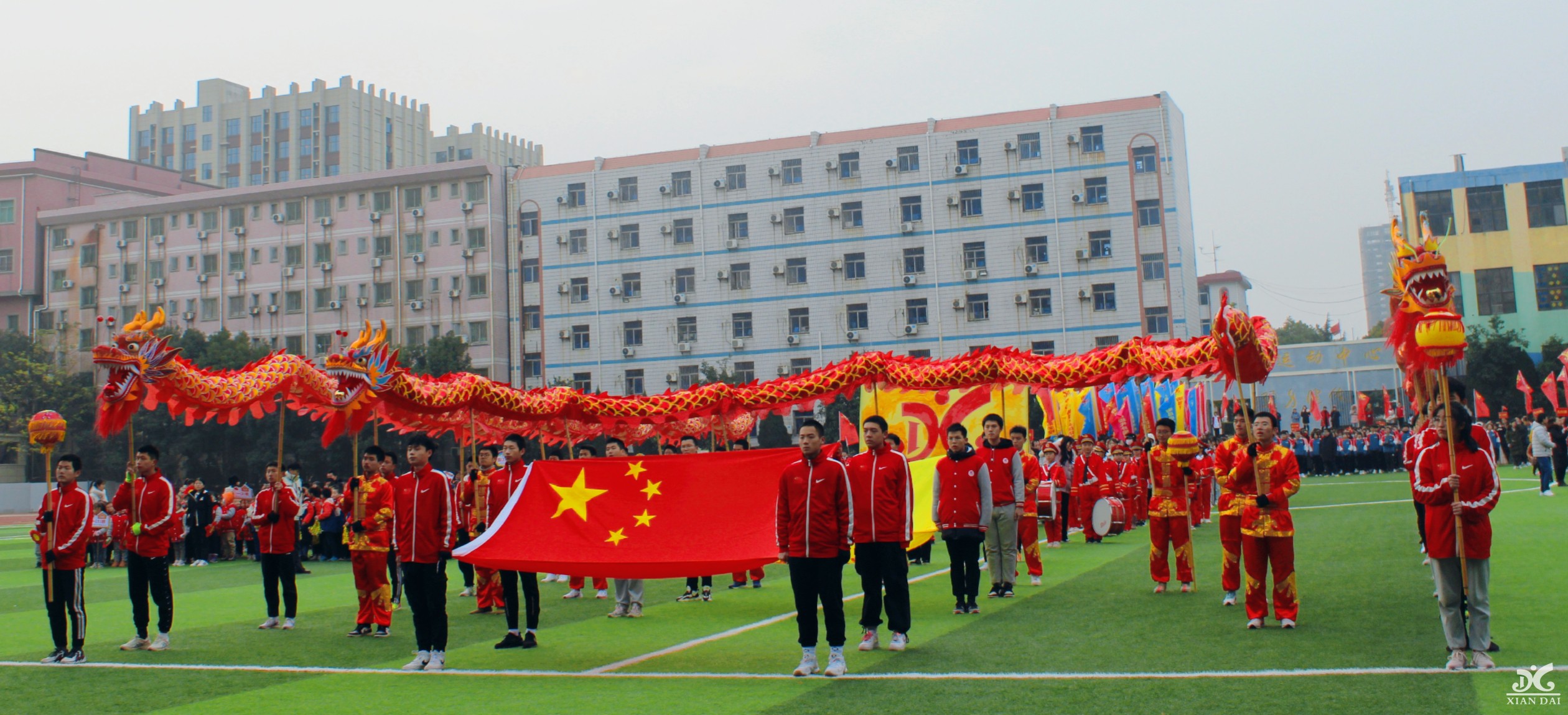 超燃15S，帶你速覽南昌現(xiàn)代外國語學(xué)校第22屆運動會開幕式！